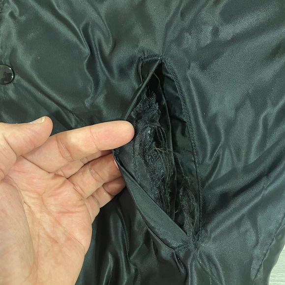 Vintage 90s Starter Boston Bruins Satin Jacket Black NHL Hockey Mens Size Medium - Picture 10 of 11